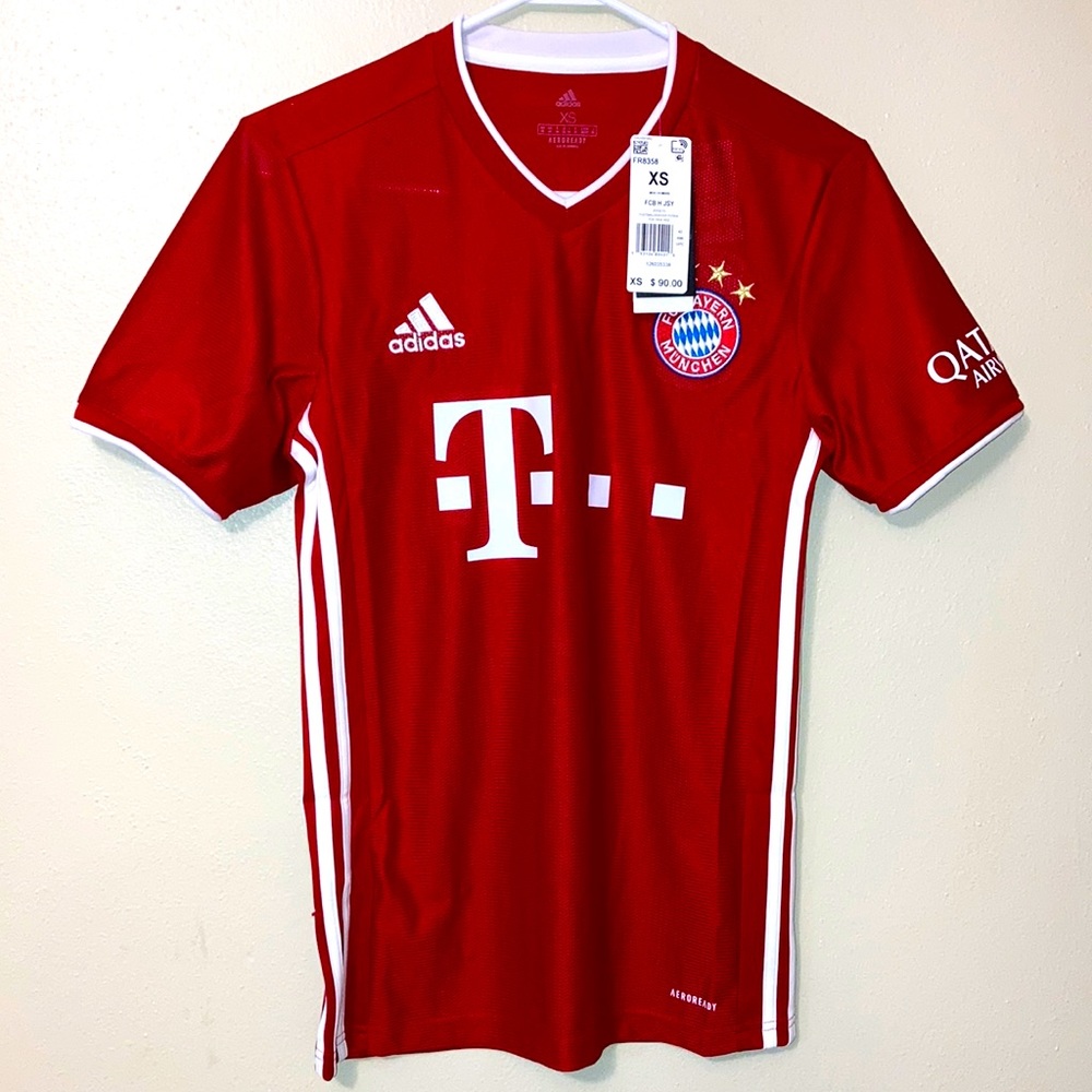 Adidas Authentic FC Bayern Munich Soccer Jersey